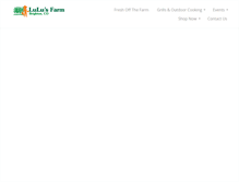 Tablet Screenshot of lulusfarm.com